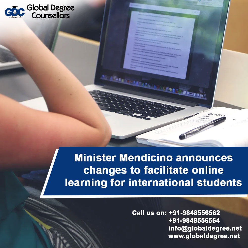 Minister Mendicino announces changes to facilitate online learning for International Students
